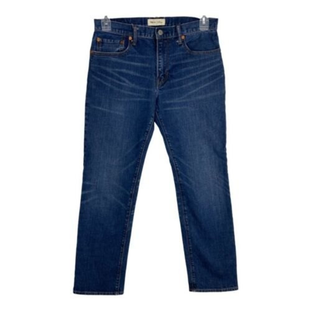 Gap 1969 Mens Jeans Size 31 x 30 Medium Wash Straight Blue Denim Pockets